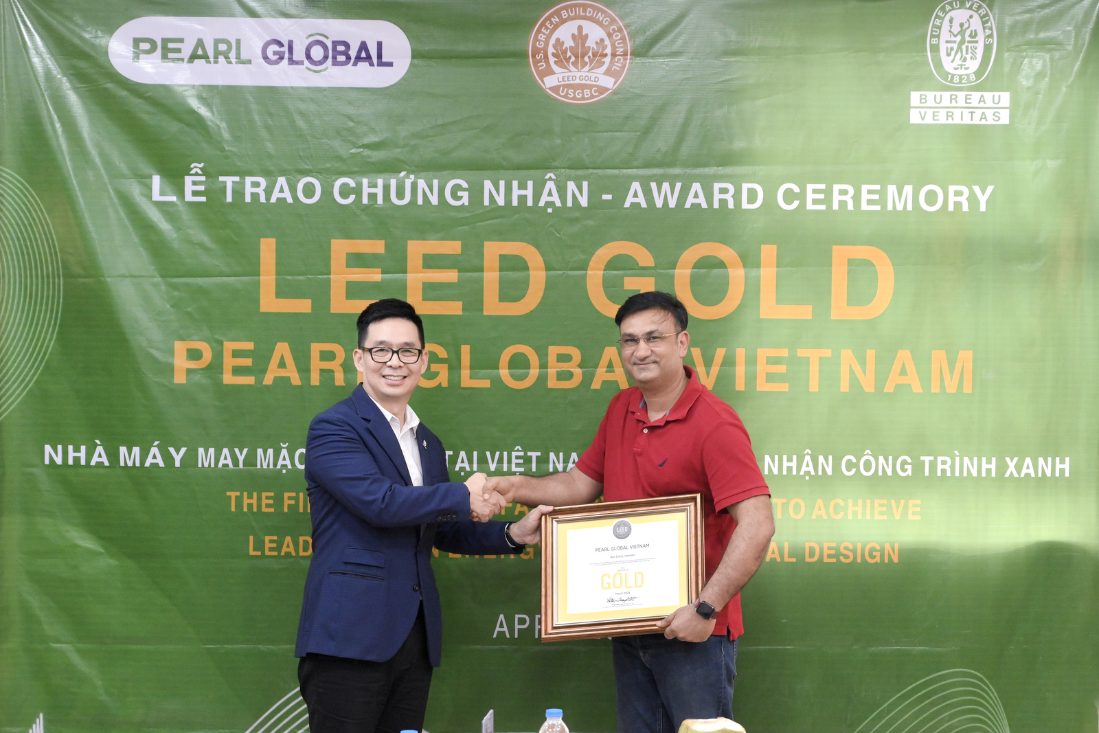 Bureau veritas successfully supported Vietnam's first garment factory to achieve LEED O&M Gold 